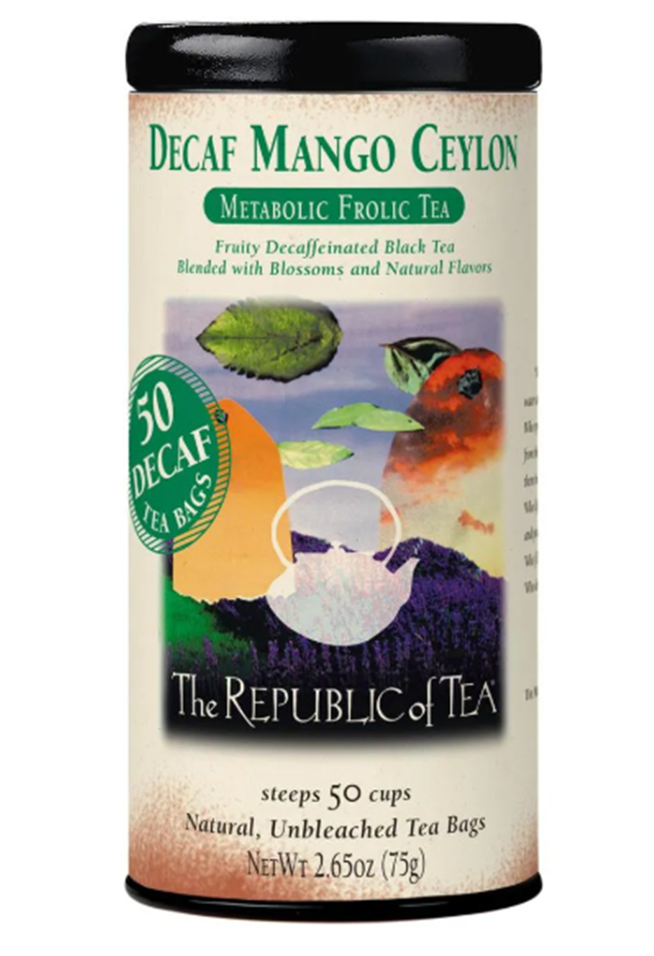 Mango Ceylon Decaf Tea Bags