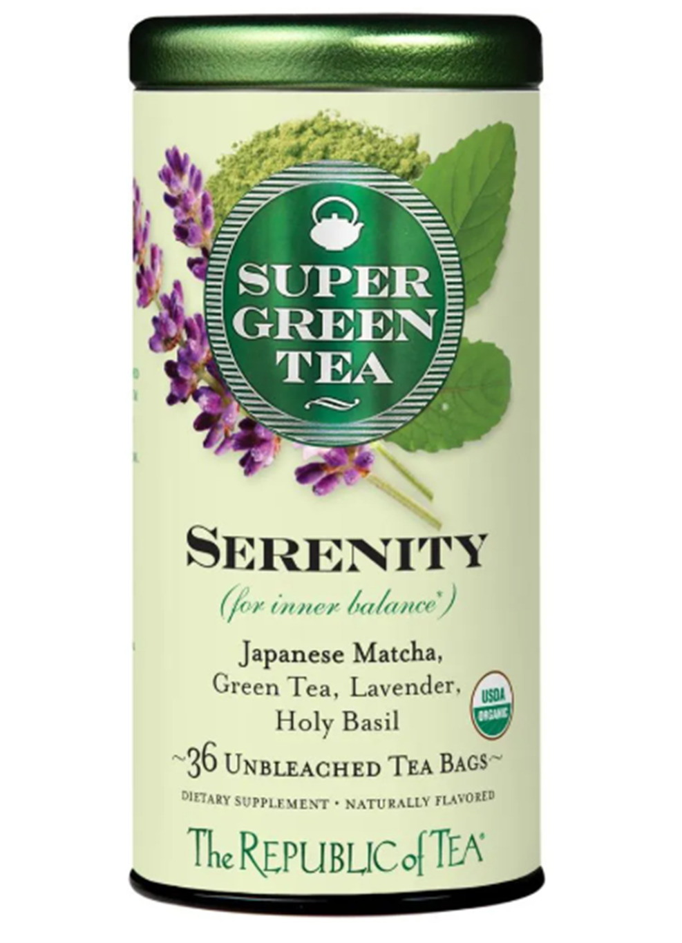 Serenity SuperGreen Tea Bags