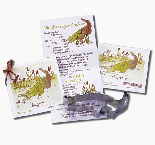 Alligator Cookie Cutter 