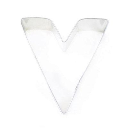 Letter V Cookie Cutter
