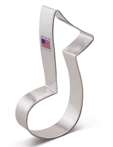 Music Note Cookie Cutter Large