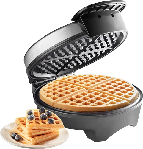 Classic Round Waffle Maker by Cucina Pro