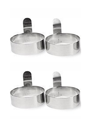 Egg Rings - Stainless Steel