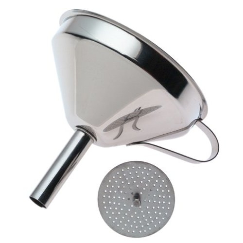 Funnel-strainer