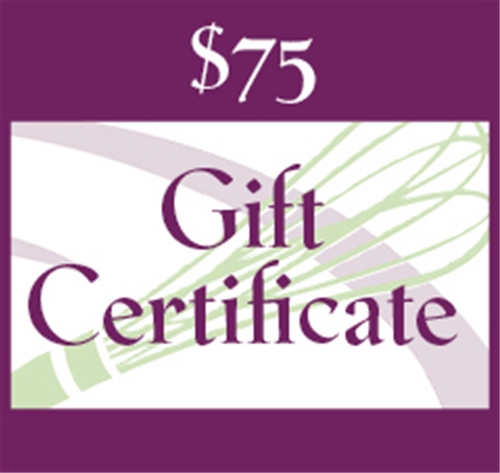 $75 Gift Certificate