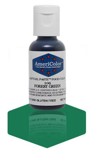 Gel Paste Food Coloring Forest Green 