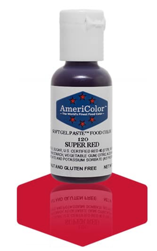 Gel Paste Food Coloring Super Red 