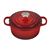 Cerise Red 2 quart Round Dutch Oven Signature 