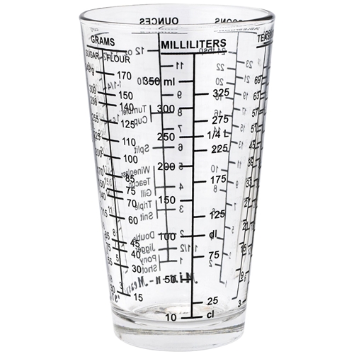 Mix 'n Measure glass 1-1/2 cups