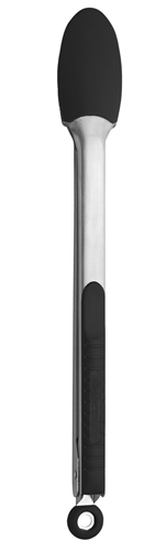 12" Locking Tongs Silicone - Black by Messermeister