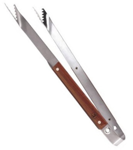 Barbecue Tongs with Rosewood Handle