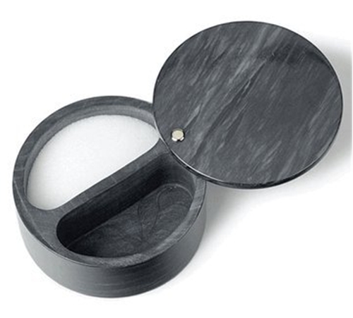 Salt Box - Black Marble