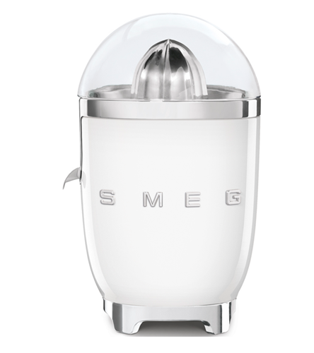 SMEG 1950s Retro Style Aesthetic Citrus Juicer - White