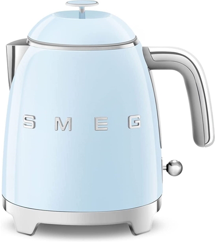 SMEG 1950s Retro Style Aesthetic 3 Cup Mini Kettle - Pastel Blue