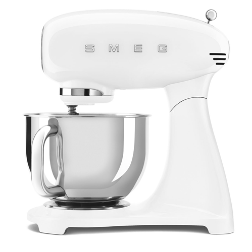 SMEG 1950s Retro Style Aesthetic Stand Mixer - White