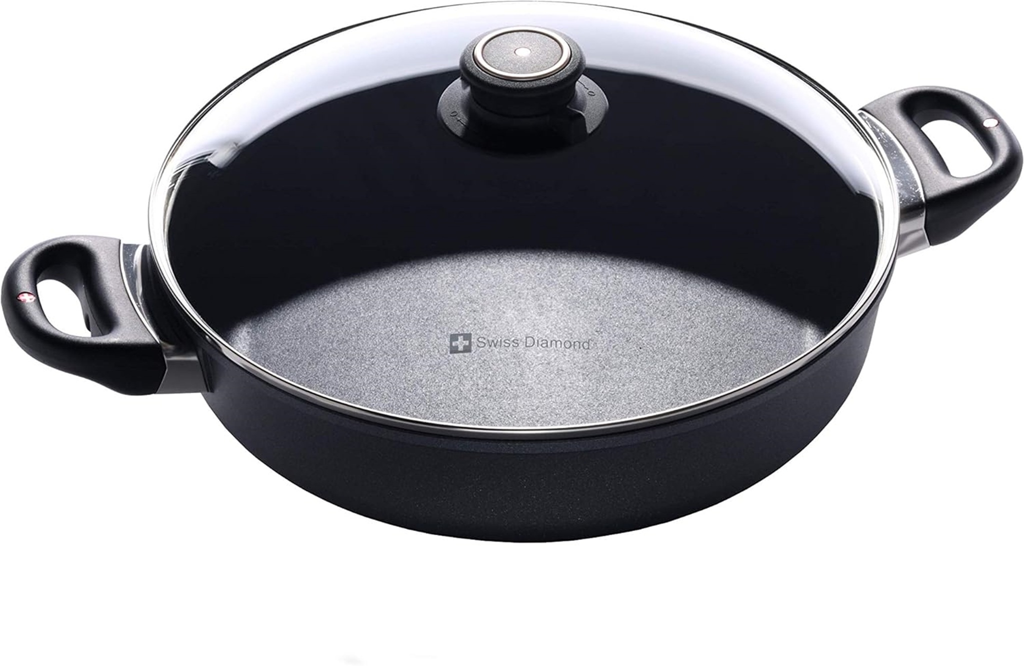 Swiss Diamond Sauteuse 4.8 quart 12.5-inch Nonstick with Lid