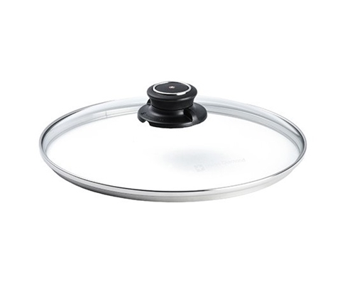 Swiss Diamond Lid 9.5-inch Tempered Glass