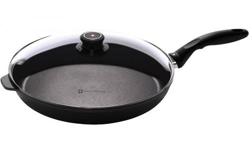 Swiss Diamond Induction Fry Pan 12.5 inch Nonstick with Lid