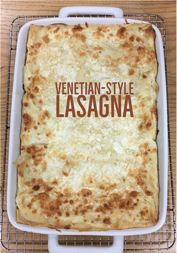 Chicken-Porcini Mushroom-Prosciutto Lasagna